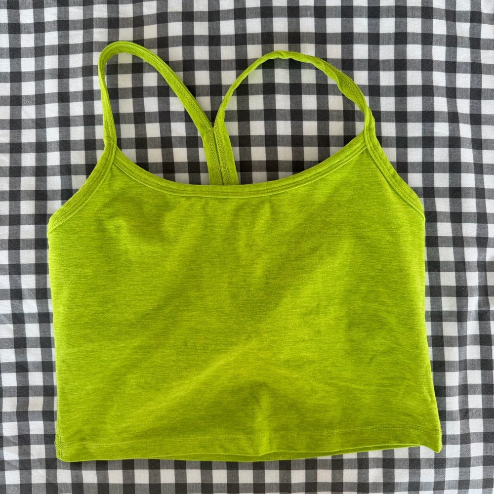 Beyond Yoga Lime Green Tank Top